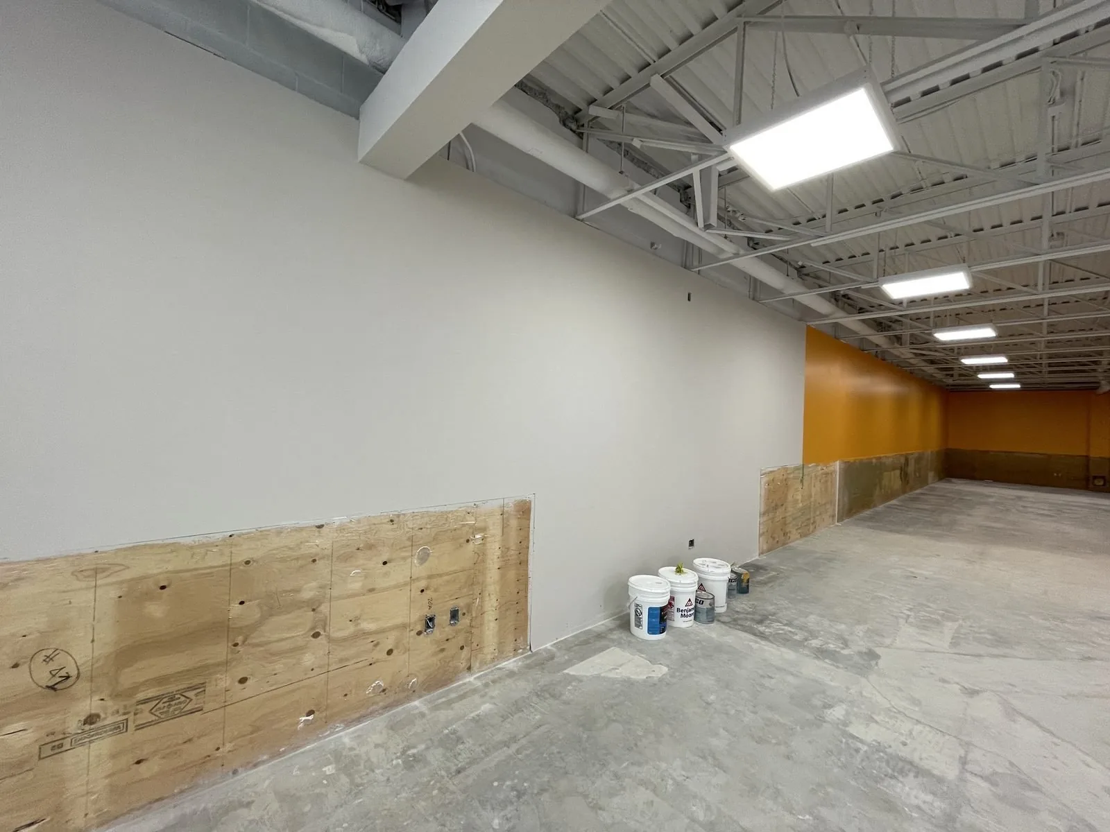Custom home drywall luxury finish