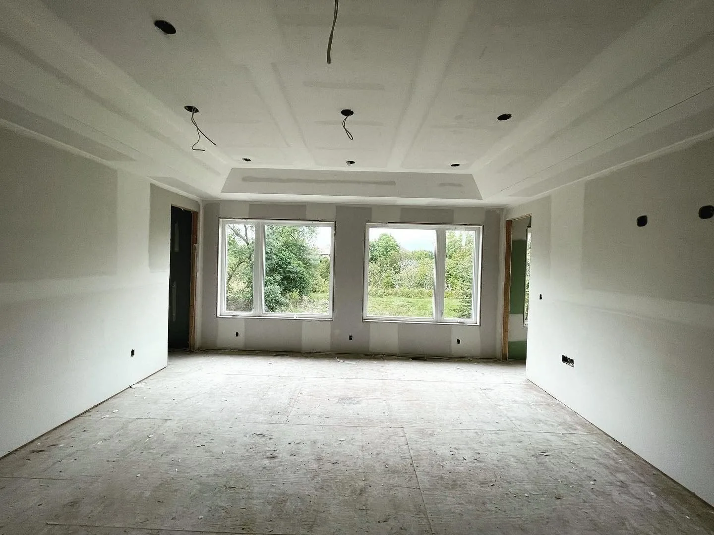 Custom home ceiling detail