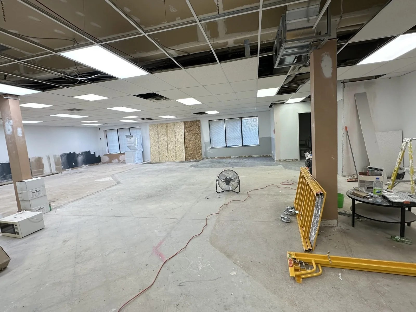 T-bar ceiling commercial Halton