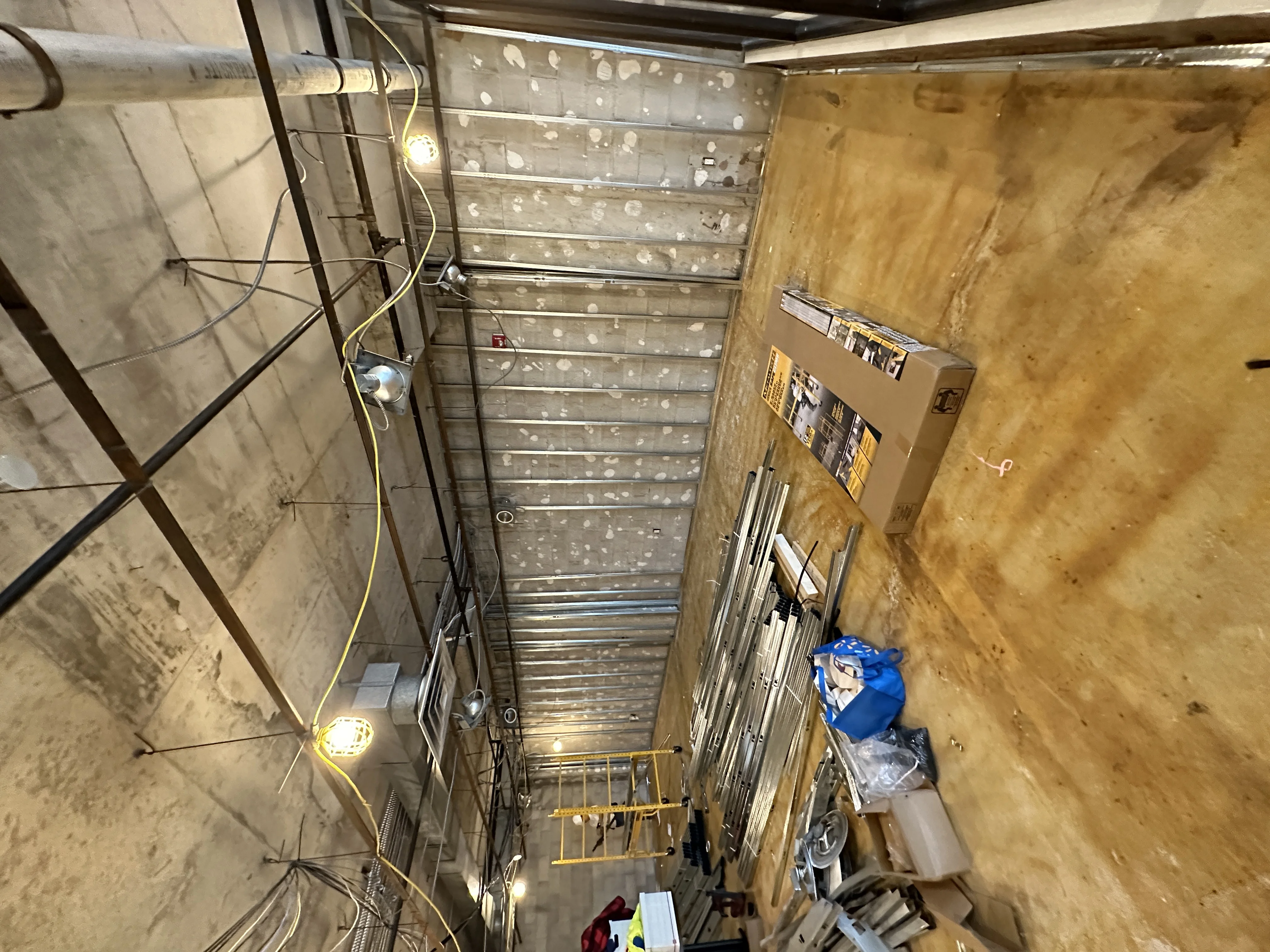 Steel Stud Framing Concrete Structure